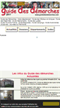 Mobile Screenshot of guidedesdemarches.com